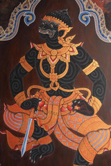 ramayana mural