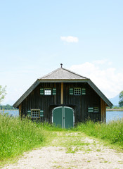 Bootshaus am See