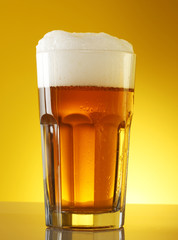 grosses Glas dunkles Bier