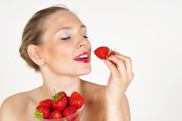 Erdbeeren machen Liebe