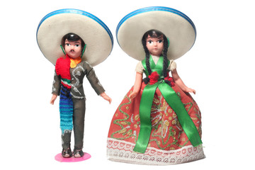 mexican doll with big hat
