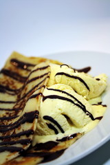 crepe mit vanilleeis