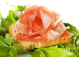 Delicious prosciutto