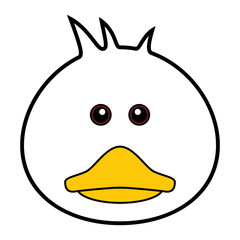Cute Duck Vector