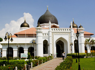 Fototapeta na wymiar masjid Kapitan Keling Mosque