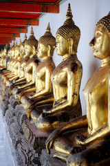 Golden Buddha at Wat Pho, Thailand