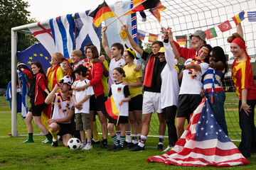 Fußballfans © Cornelia Pithart
