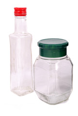 glass bottle