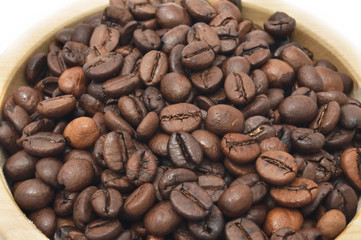 Naklejka premium Coffee Beans in Bowl