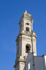 Fototapeta na wymiar Kościół Matki Bożej z Loreto. Mola di Bari Apulia.