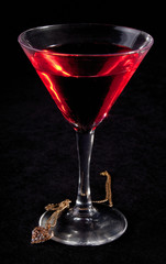 glass of cocktails