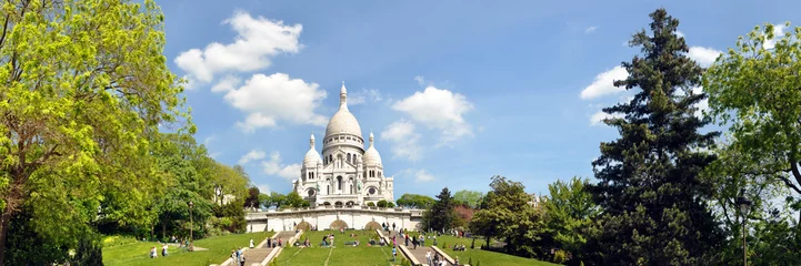 Foto auf Leinwand Sacré-Coeur, Paris © Henry Czauderna