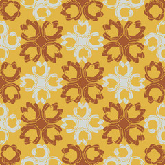 seamless flowers pattern