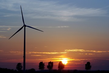 Obraz premium wind turbine
