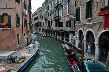 Fototapeta na wymiar venezia - balconi
