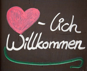 willkommen