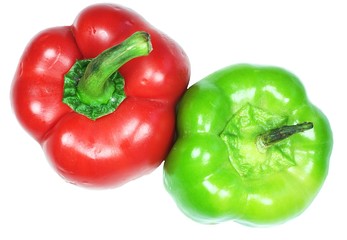 Red and green pepper - 23466871