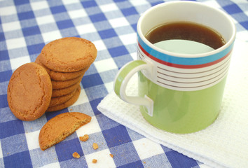 Coffee and biscuits