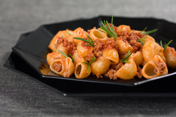 Close Up Of Italian Pasta