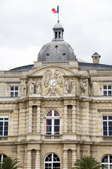 Fototapeta na wymiar luxembourg palace paris france