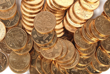 golden coins