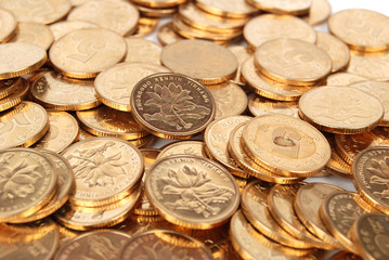golden coins