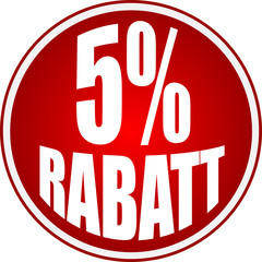 5% Rabatt