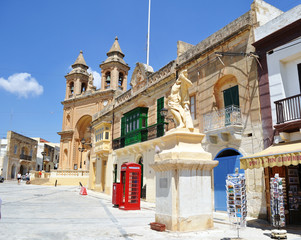 Malta, villaggio di pescatori - obrazy, fototapety, plakaty