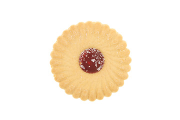 Jam sandwich biscuit