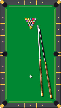 Billardtisch, Billard