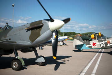 Fototapeta na wymiar Airshow - Second world war aircraft