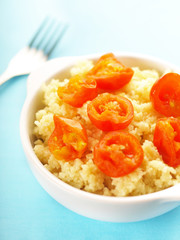 couscous with cherry tomatoes