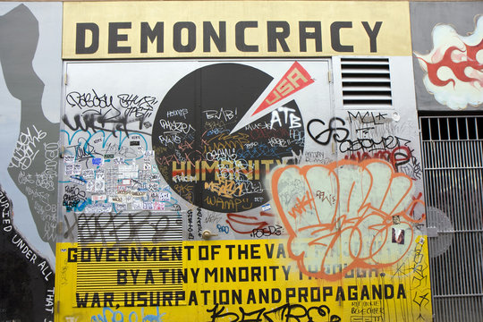 Fototapeta Graffiti street art