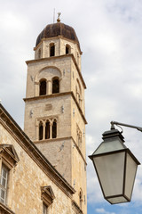 Fototapeta na wymiar Bell tower in Dubrovnik