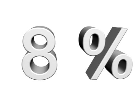 8 Prozent