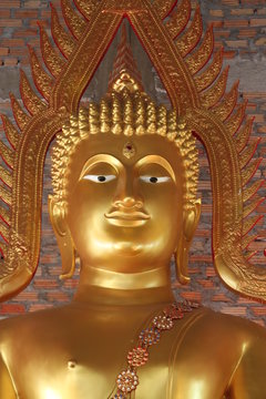 buddha image, Wat But Ta Som, Chumponburi, Surin