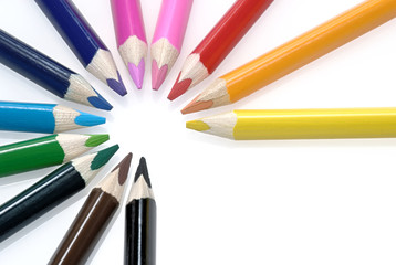 Farbenvielfalt, Buntstifte