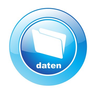 Button Daten blau