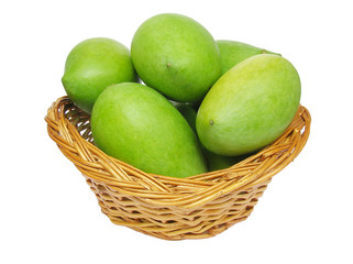 green mangoes