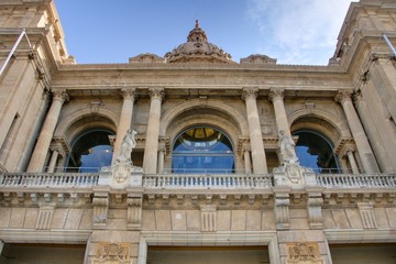 Obraz premium immeuble à barcelone
