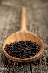 black chinese rice - riso nero cinese