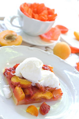 Apricot cake