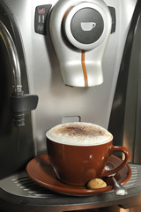 Cappucino, Kaffee, Tasse, Kaffemaschine