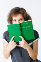 Girl with book