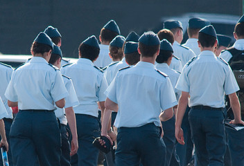 Air force cadets - obrazy, fototapety, plakaty