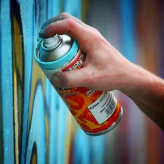 Selbstklebende Fototapete Graffiti Graffiti - modern way of art