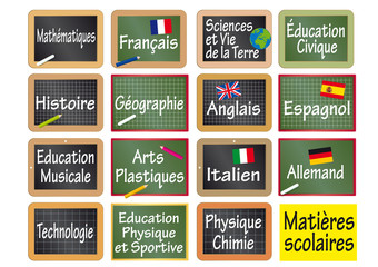 Ardoises x 15 Matiere