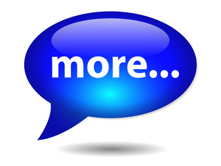 MORE speech bubble icon (web button information about read help)