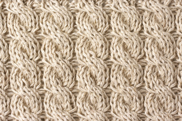 Knitted background