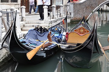 Venezia - Gondole - obrazy, fototapety, plakaty